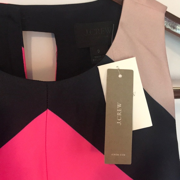 NWT JCrew Collection Pop Stripe Dress - Picture 2 of 3